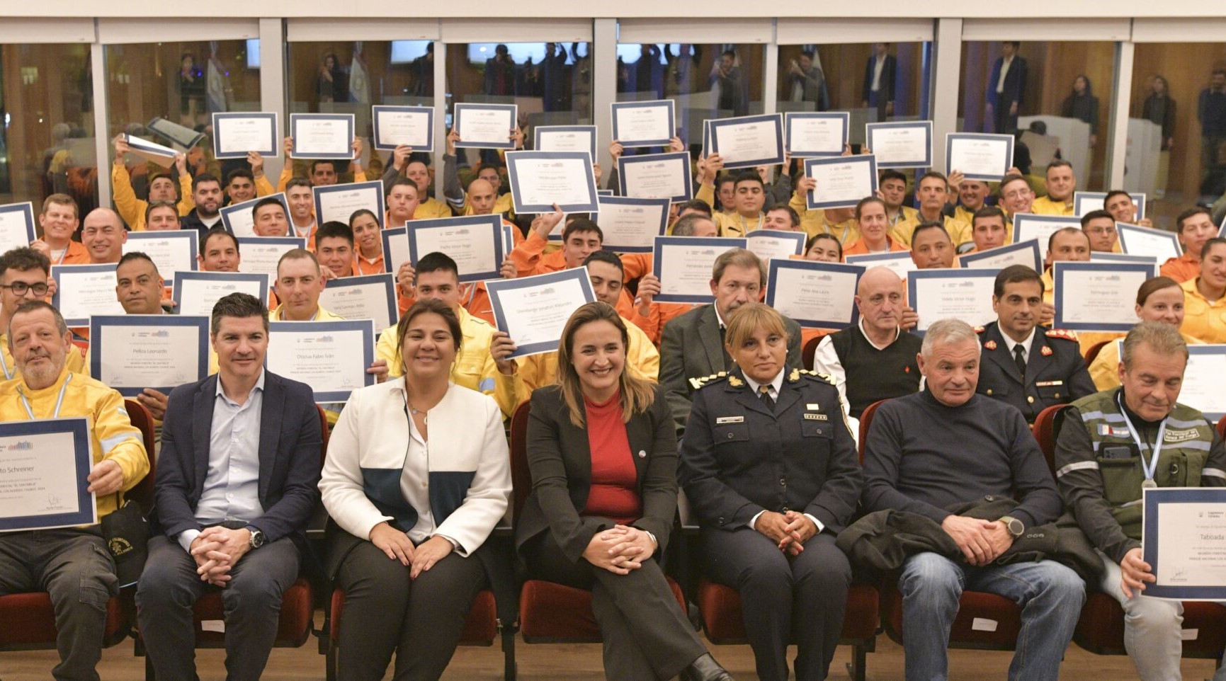 Homenaje del Gobierno Provincial a nuestros Bomberos Voluntarios