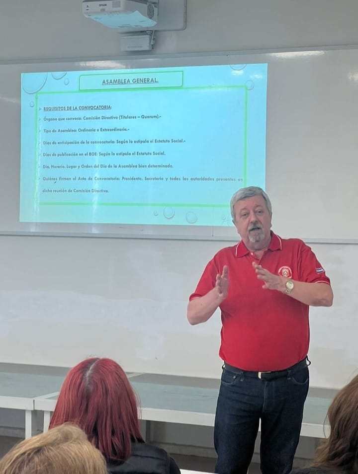 Capacitacin de Lderes en el Centro de Entrenamiento Federativo.