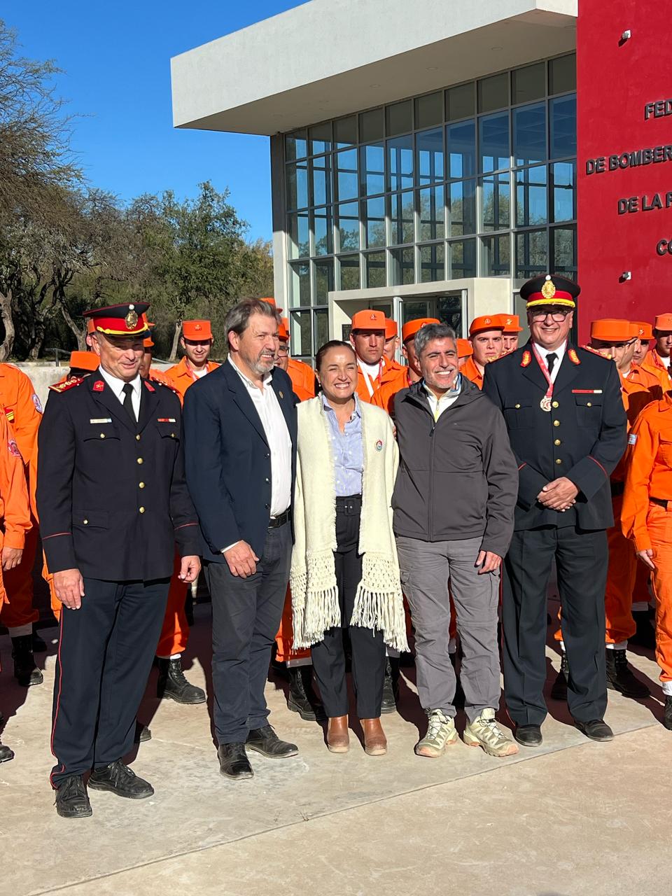Acto conmemorativo por el Día Nacional del Bombero Voluntario