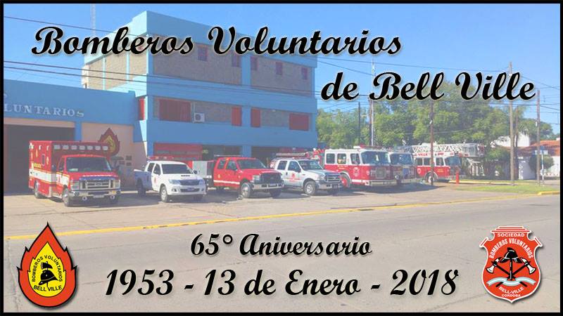 Bomberos Voluntarios de Bell Ville celebraron su 65� Aniversario