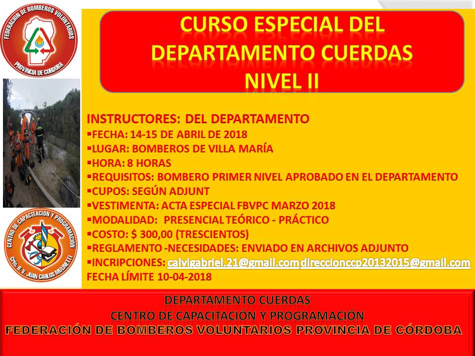 Curso Especial del Departamento Cuerdas