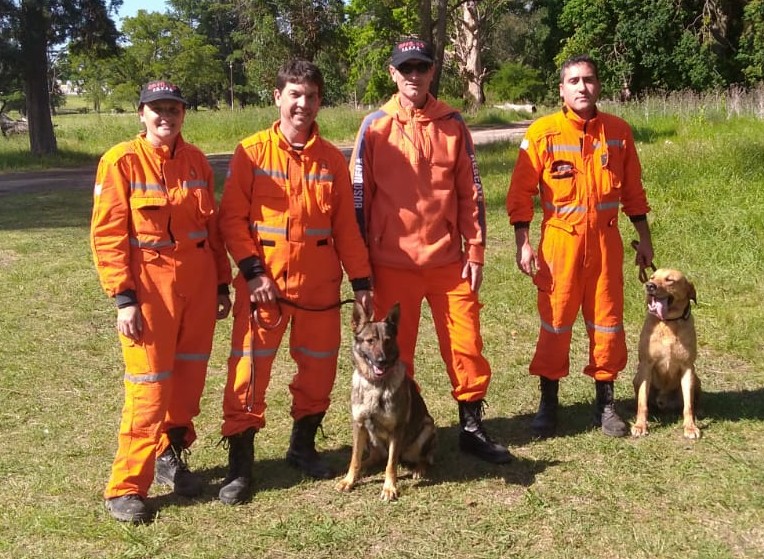 Binomios K9 de nuestra Federaci�n con Certificaci�n Nacional