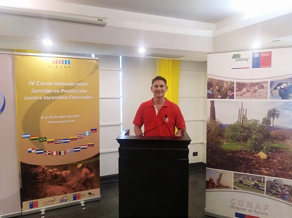Nuestra Federaci�n en el 4� Curso Internacional de Incendios Forestales