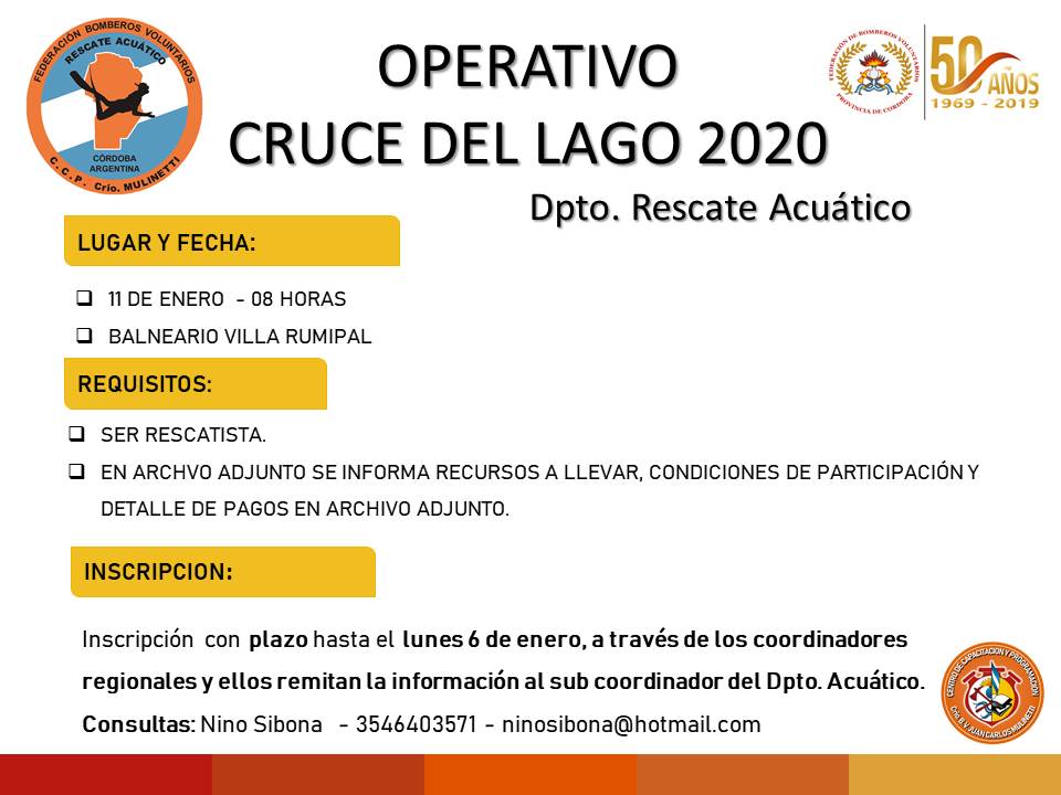 Operativo de Seguridad Cruce del Lago 2020