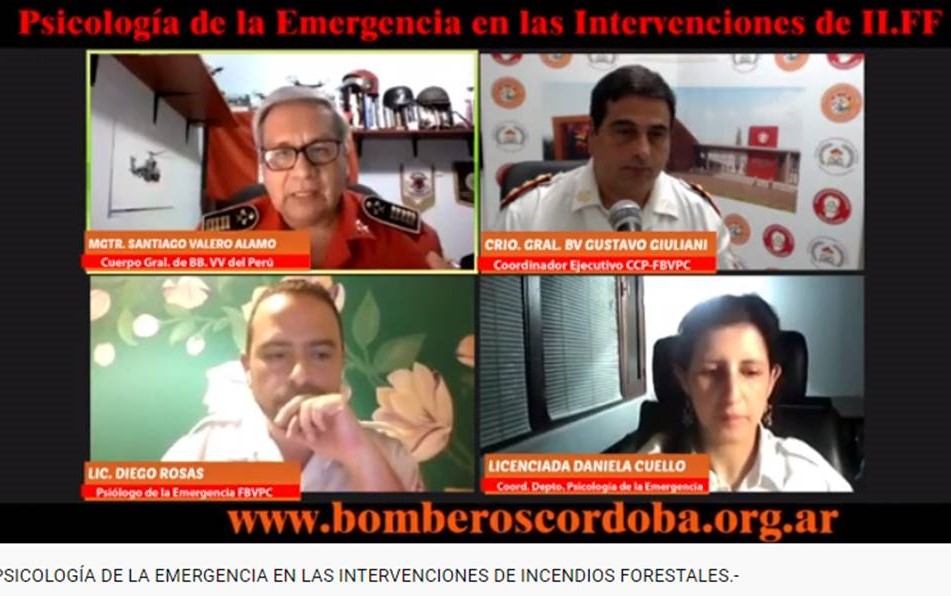 Disertaci�n: Psicolog�a de la Emergencia en las Intervenciones de IIFF