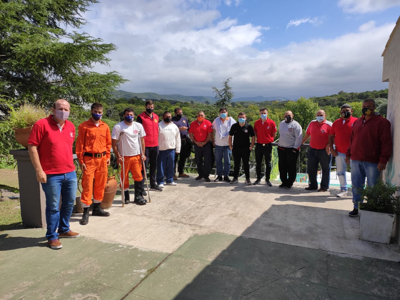 Reunión del Departamento Seguridad del Bombero