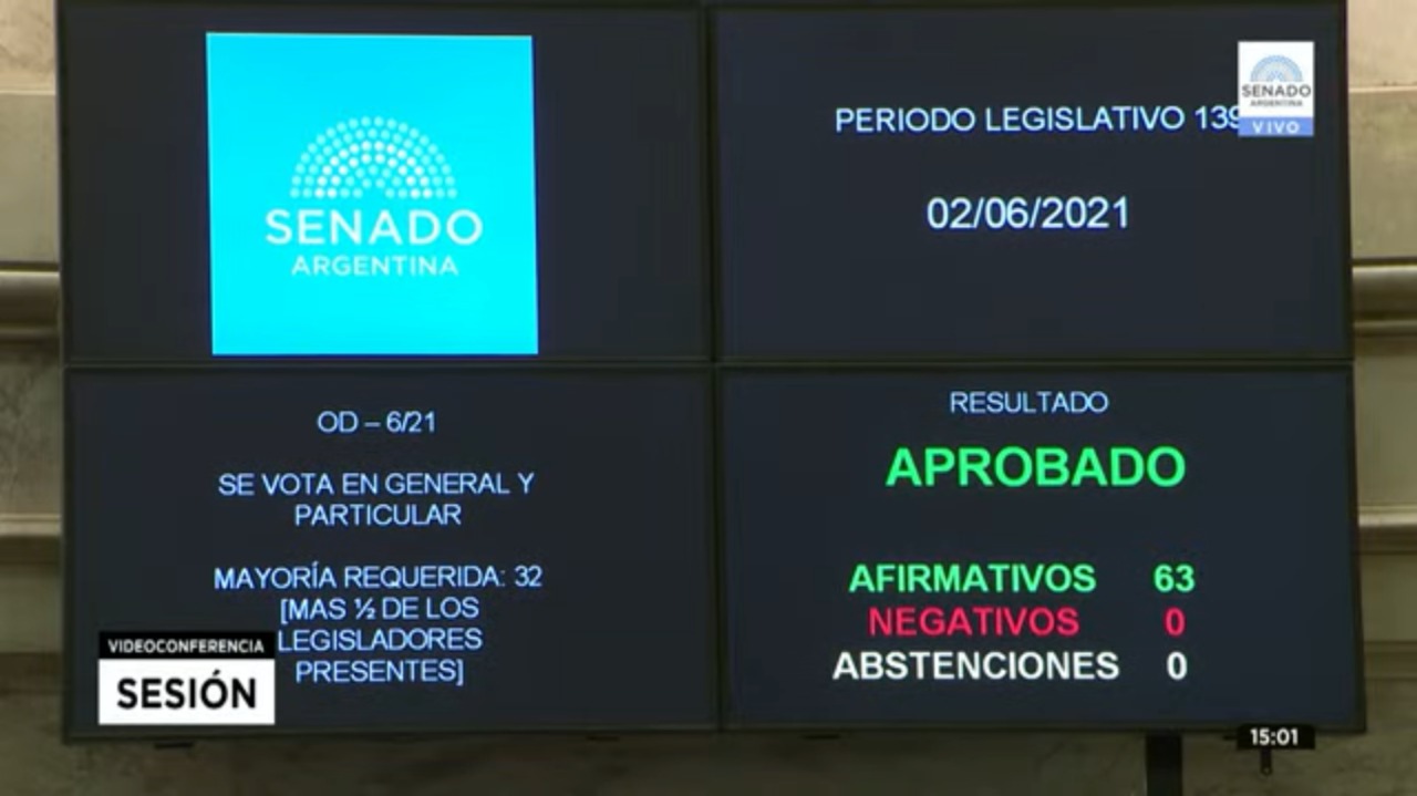 Aprobaci�n un�nime de la Ley de Fortalecimiento del SNBV