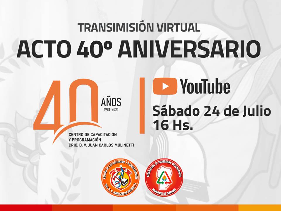 Acto Protocolar 40° Aniversario 