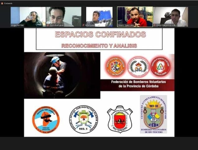 Primera parte del Curso: Rescate en Espacios Confinados