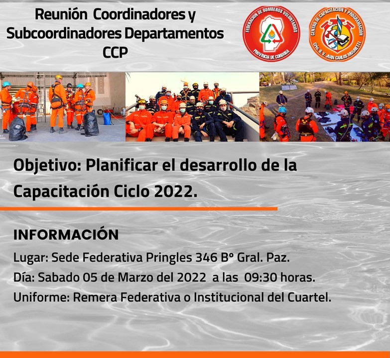 CCP: Reunin de Departamentos de Especializacin