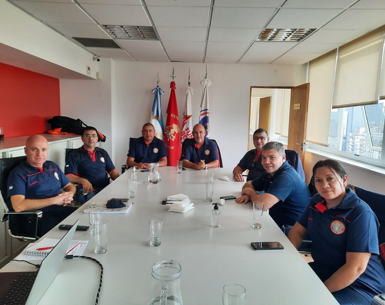 Participamos en una nueva reunión de la Academia Nacional de Bomberos