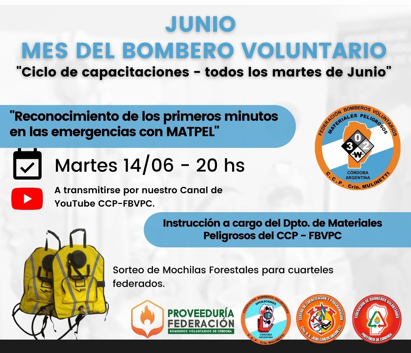 Capacitacin MATPEL: Reconocimiento primeros minutos en Emergencias