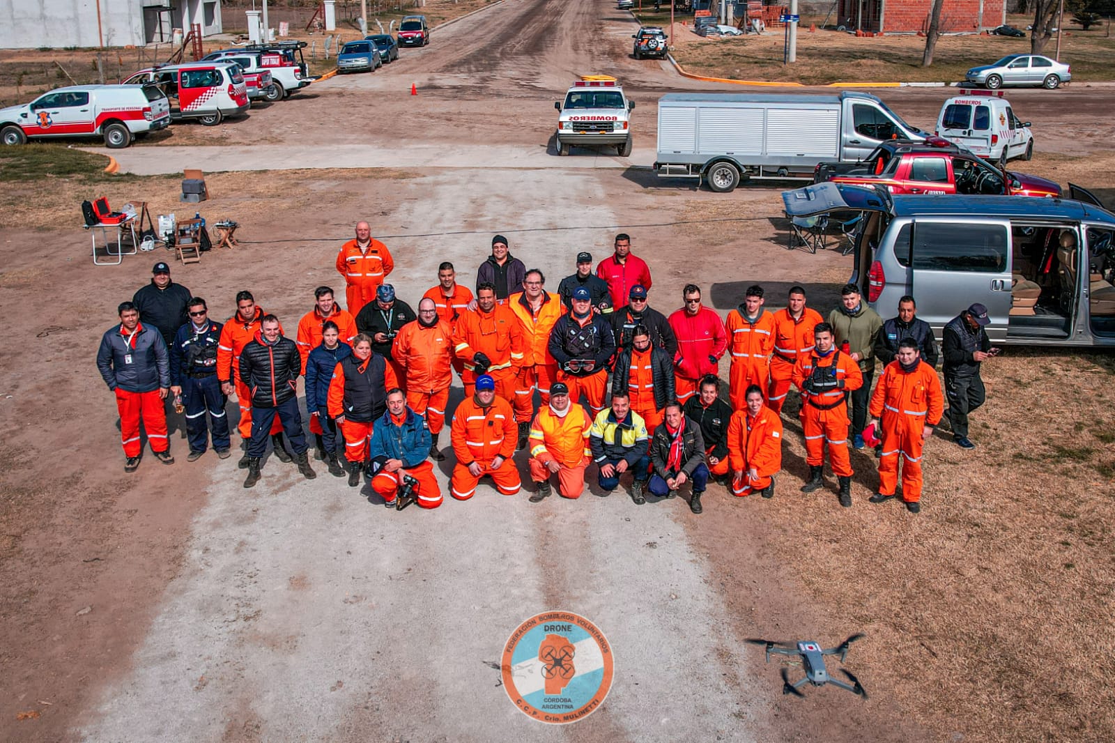 Capacitaci�n del Departamento VANT en La Playosa