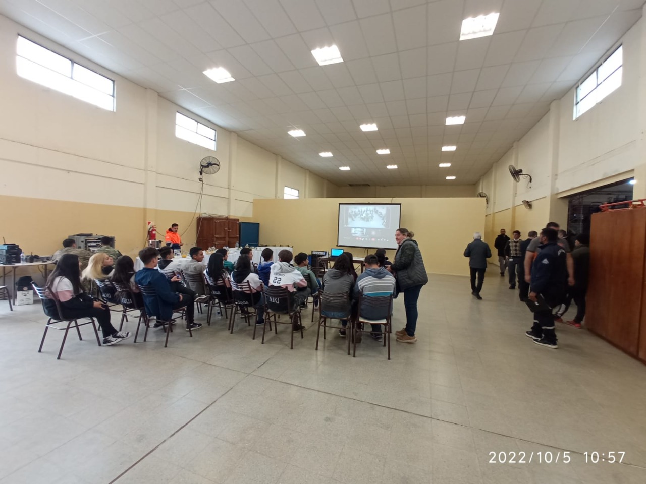 Simulacro de Emergencia Nuclear en Bomberos de Almafuerte