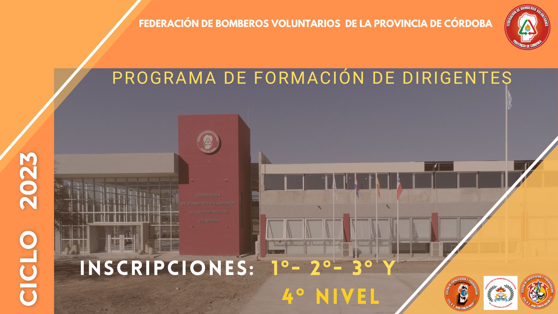 Programa Formación de Dirigentes: Inscripciones 1°, 2°, 3° y 4° Nivel