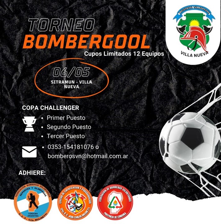 Bomberos Voluntarios Villa Nueva: Campeonato de Fútbol BOMBERGOOL