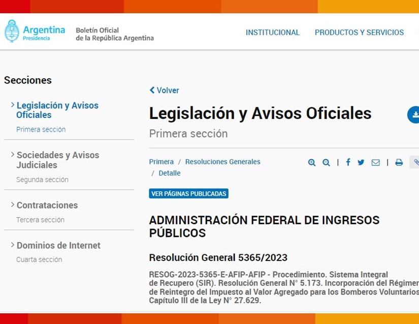 Ley Nacional de Fortalecimiento 27.629: Se reglament el Captulo lll