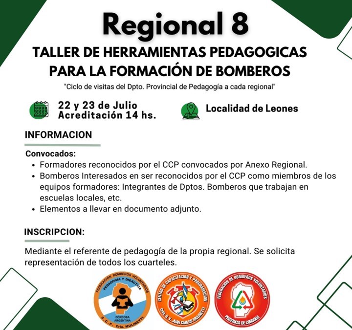 Regional 8: Taller de Herramientas Pedag�gicas