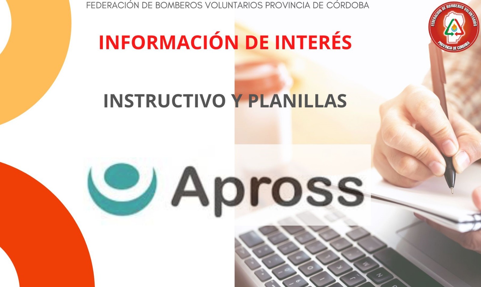 APROSS: Instructivo y Planillas actualizadas