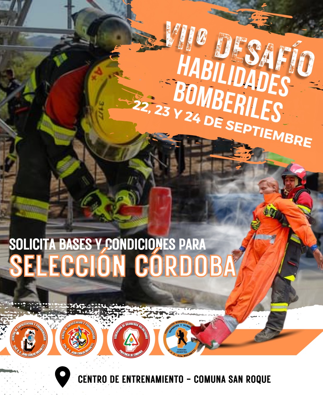 VII Desafío de Habilidades Bomberiles: Bases y Condiciones