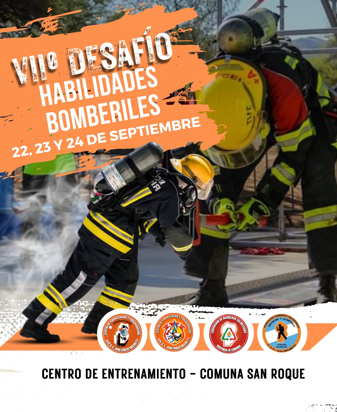 Ya comienza el 7 Desafo de Habilidades Bomberiles 2023!
