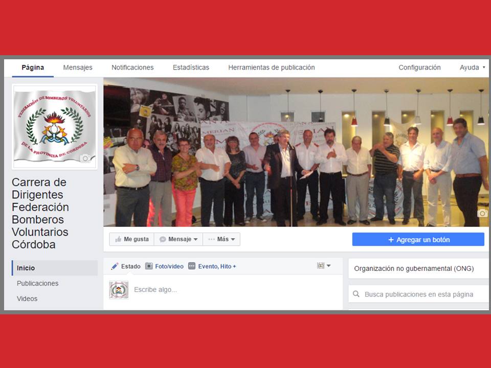 La Carrera de Dirigentes de nuestra Federaci�n tiene su Fan Page.