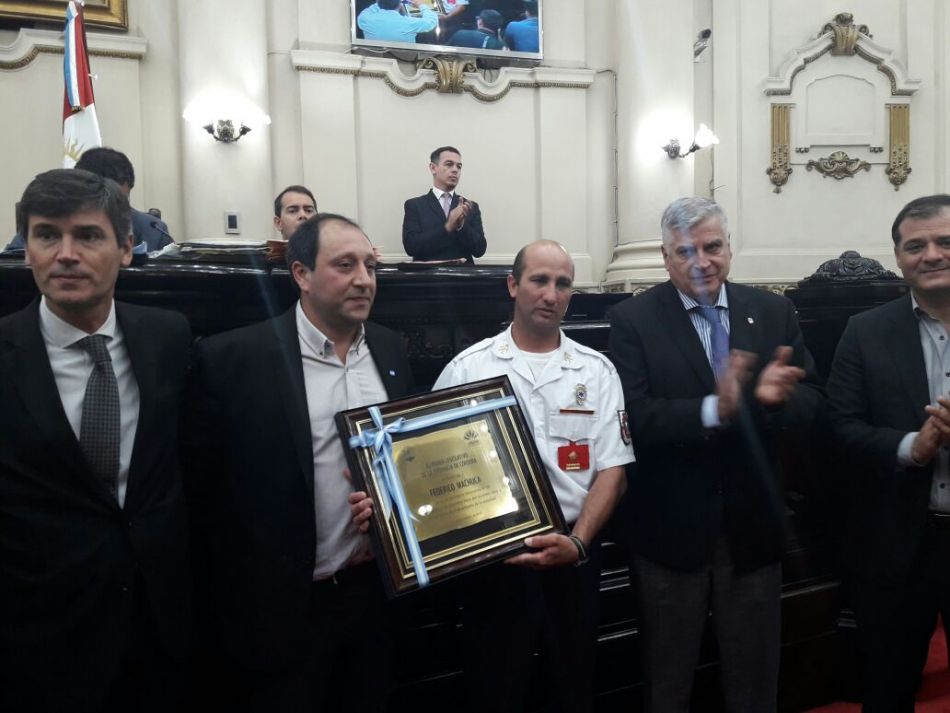Nuestra Federaci�n felicita al Ciudadano Destacado: BV Federico Machuca