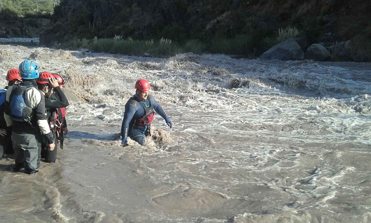 Nuestra Federaci�n particip� del Curso de Rescate en Aguas Correntosas