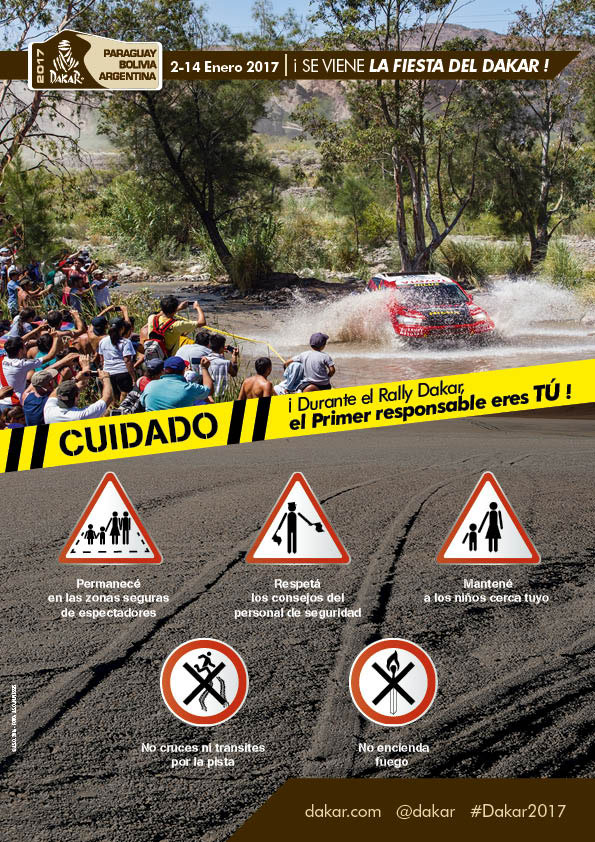 La FBVPC en la  Mesa Coordinadora Operativa DAKAR 2017
