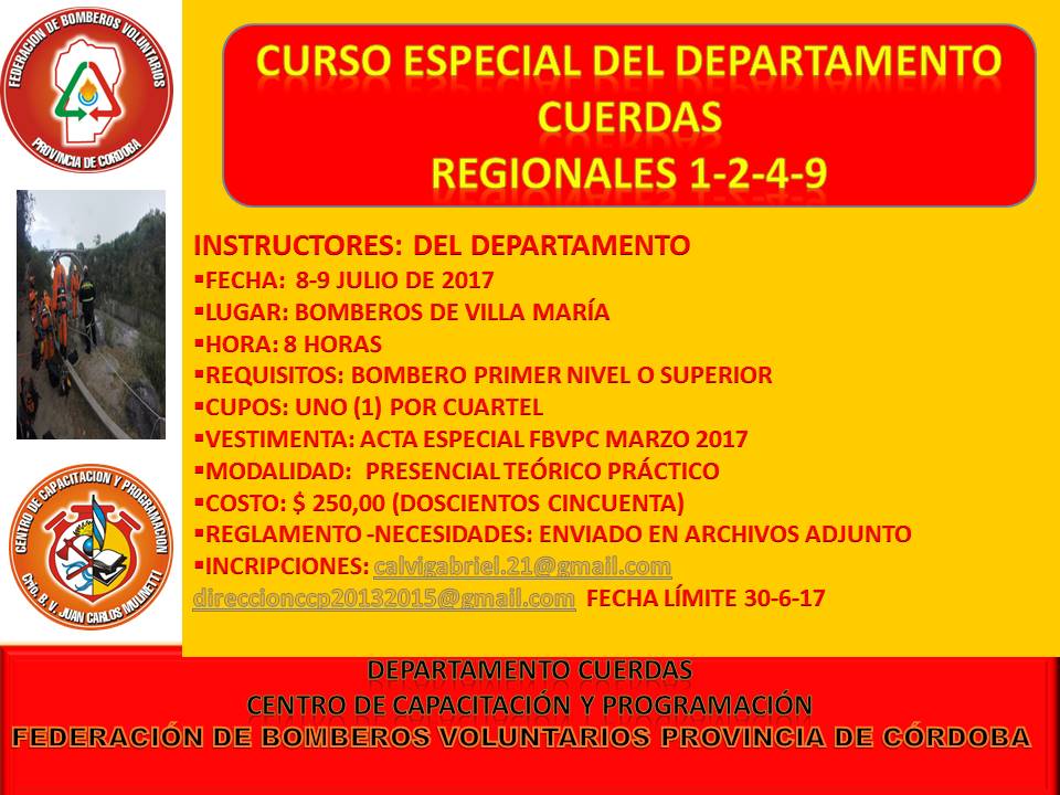 Curso Especial del Departamento Cuerdas