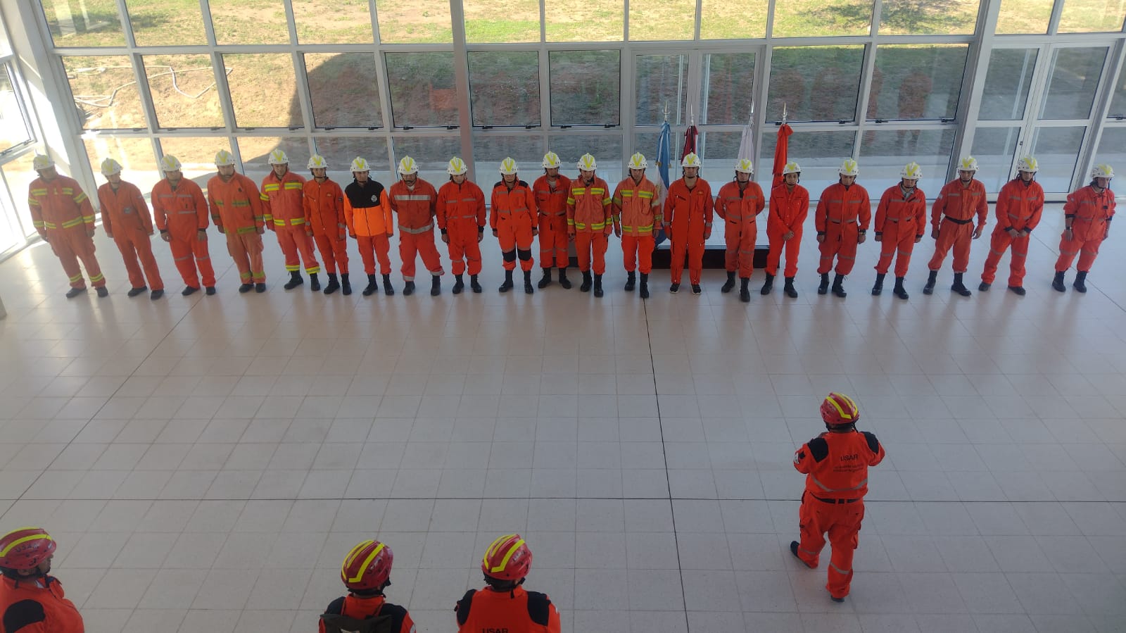 Departamento USAR: Inducci�n de la Brigada Federativa USAR ARG10
