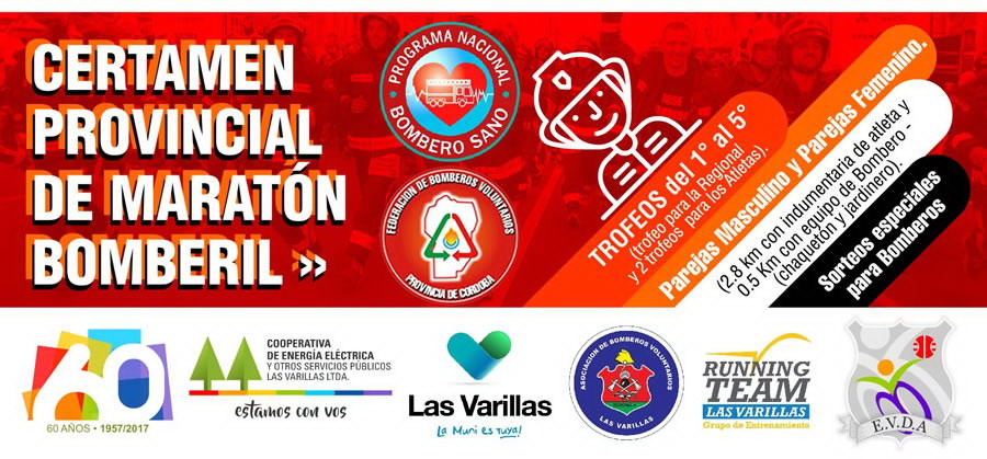 Certamen Provincial de Marat�n Bomberil en Las Varillas