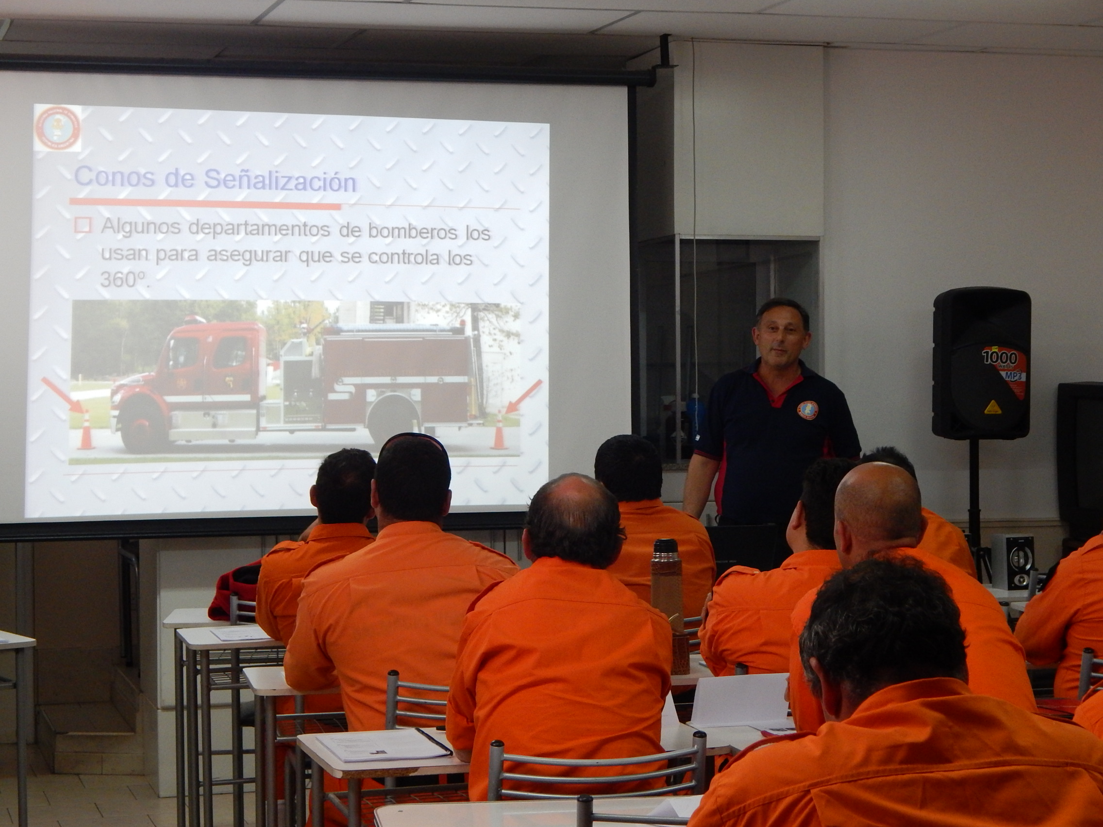 Formaci�n del Departamento de Seguridad del CCP