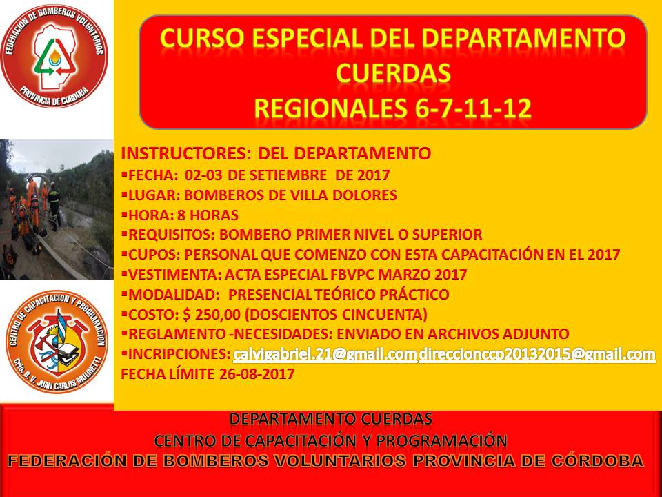 Curso Especial del Departamento Cuerdas: Villa Dolores
