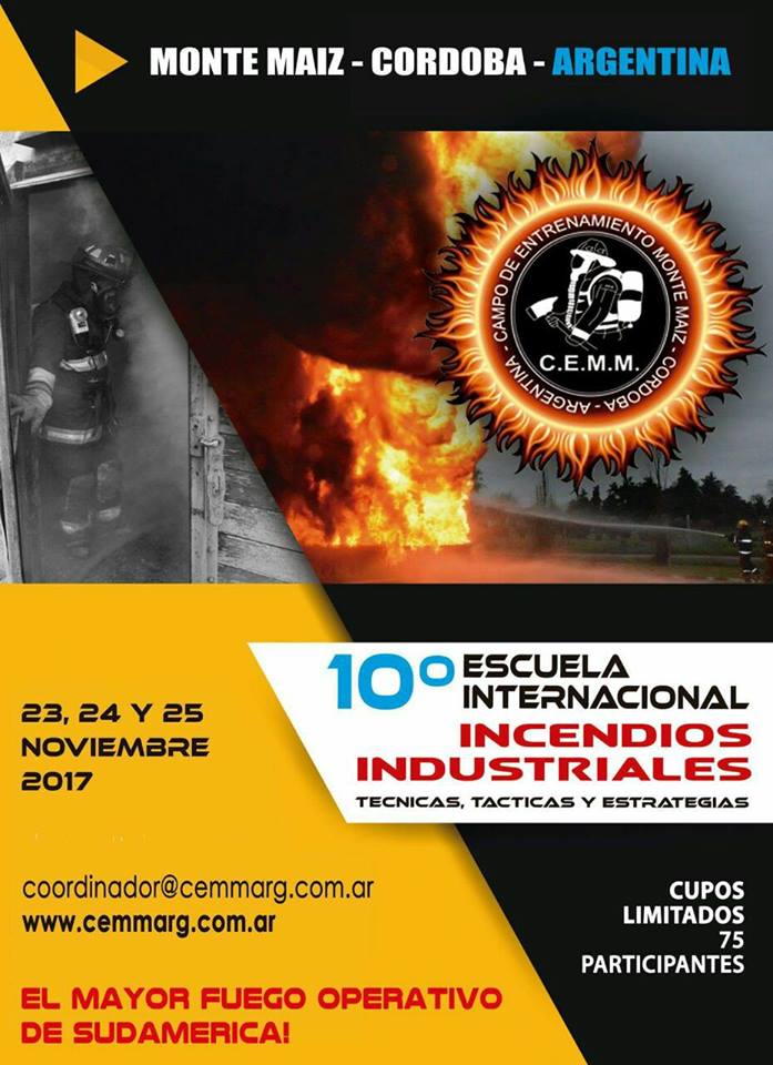 10� Escuela de Incendios Industriales en el CEMM