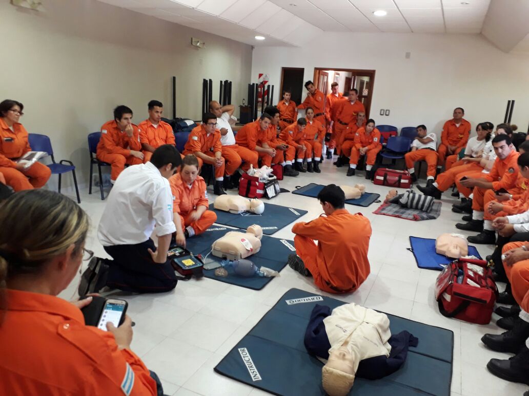 Curso del Departamento Socorrismo en Coronel Moldes