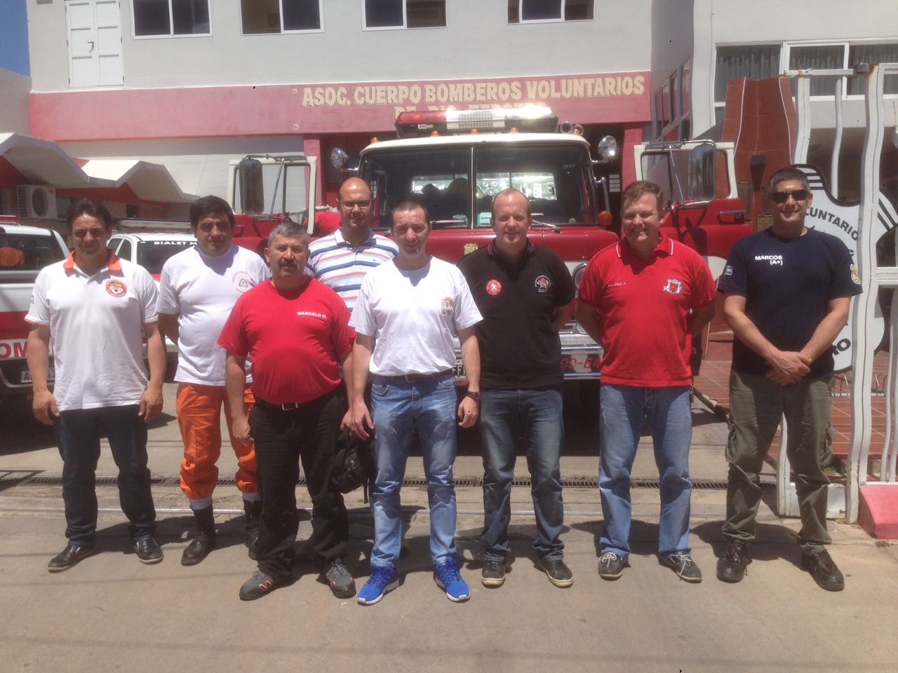 Reuni�n Mensual del Departamento Seguridad del Bombero