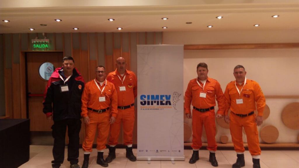Representantes del Departamento BREC en el Simex Internacional 2017