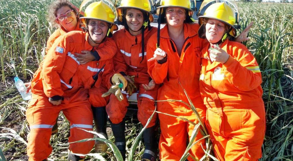 Nuestras Bomberas Voluntarias  representan el 20% del Sistema Provincial