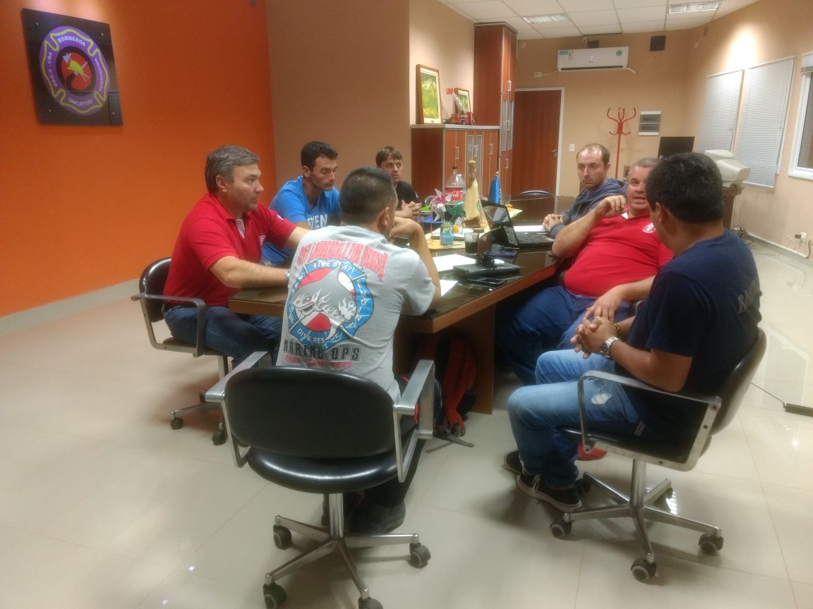 Reuni�n de la Escuela de Buceo de nuestra Federaci�n