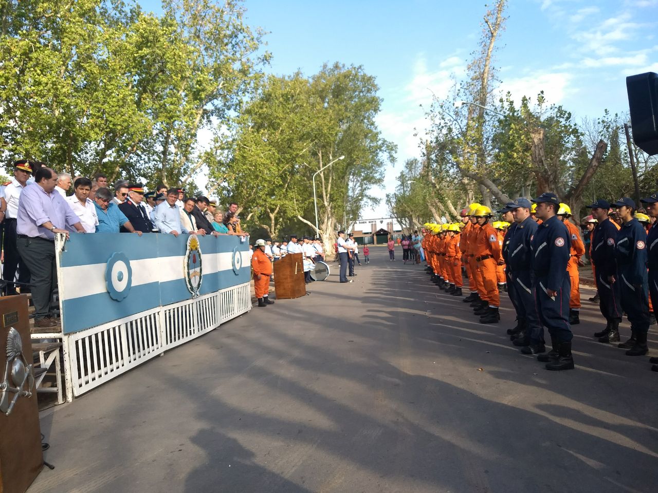 Bomberos Voluntarios de R�o Cuarto celebraron su 65� Aniversario
