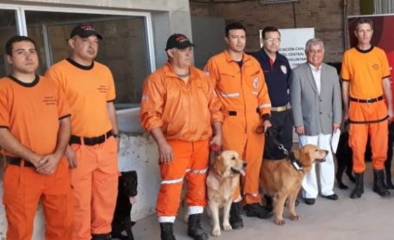 Nuestros Binomios de K9 en Operativo de B�squeda de personas desaparecidas