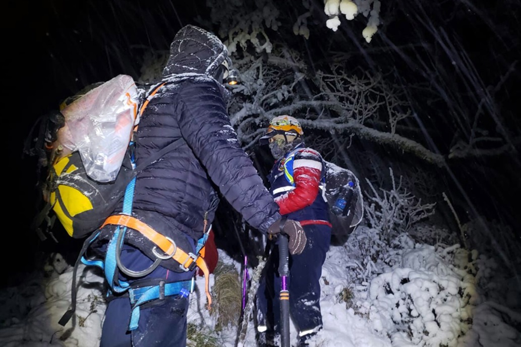 Valeroso rescate en el D�a Nacional del Bombero Voluntario