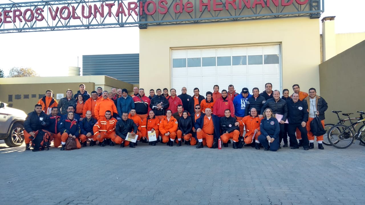 Primera Capacitaci�n del Departamento Seguridad del Bombero del CCP