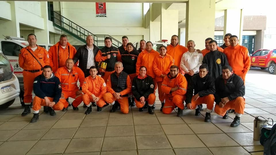 Departamento de Seguridad del Bombero: Jornadas de Capacitaci�n