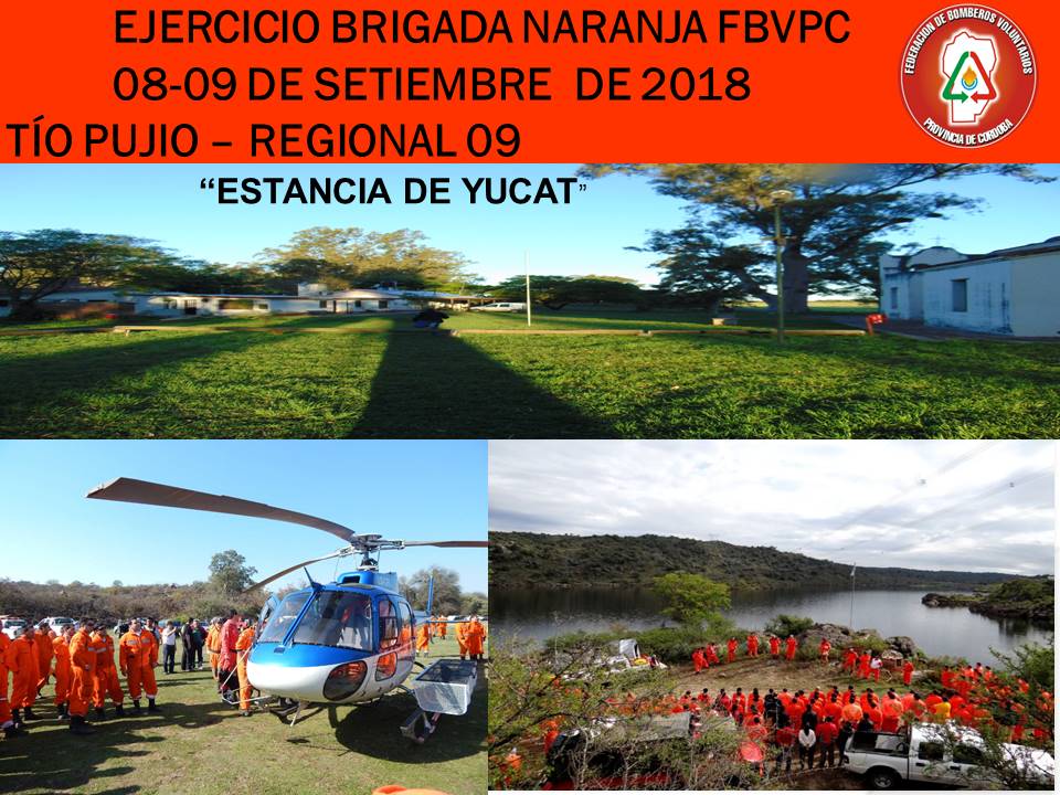 Ejercicio de Brigada Naranja 2018