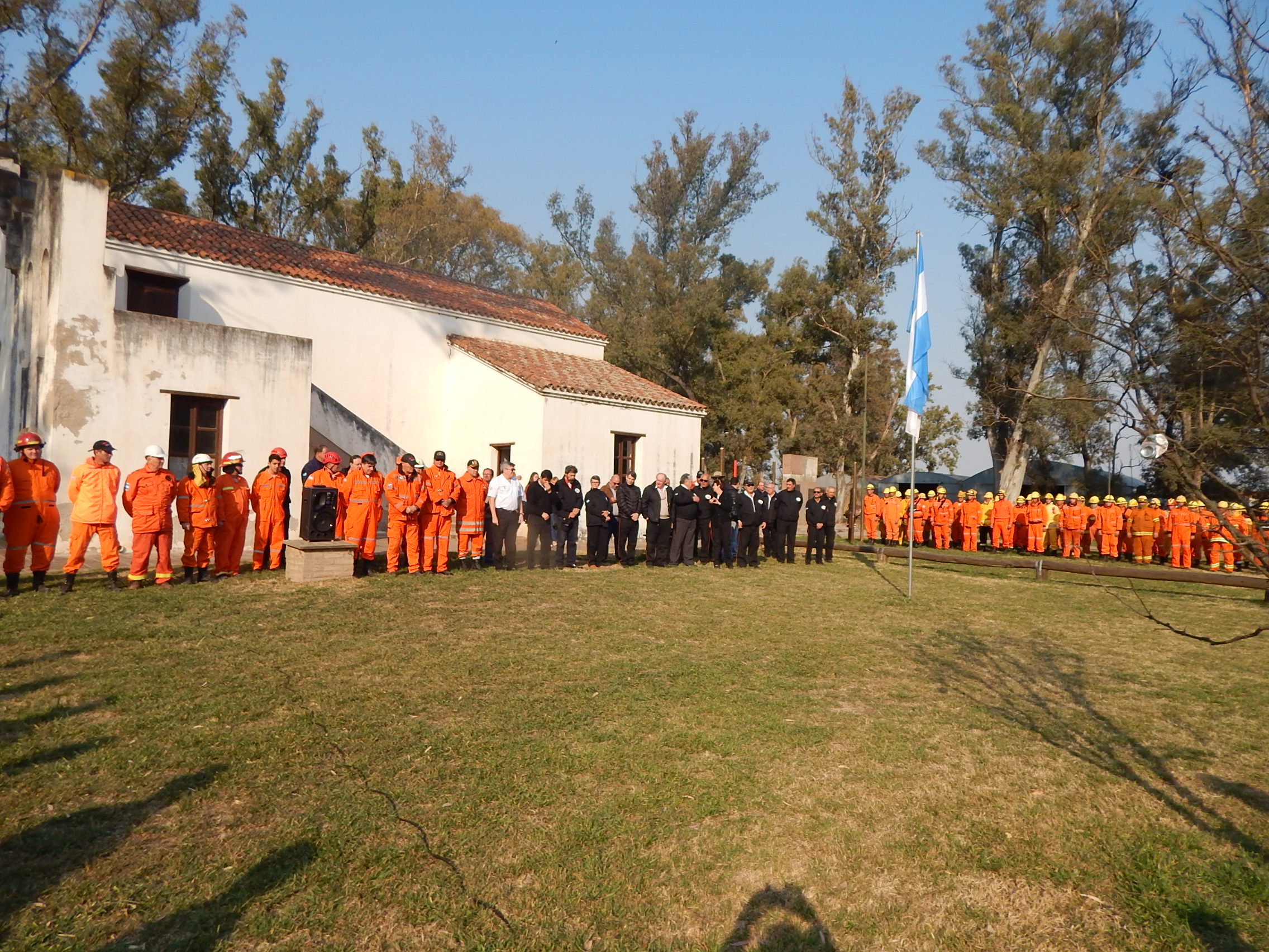 Ejercicio de nuestra Brigada Naranja 2018 en im�genes