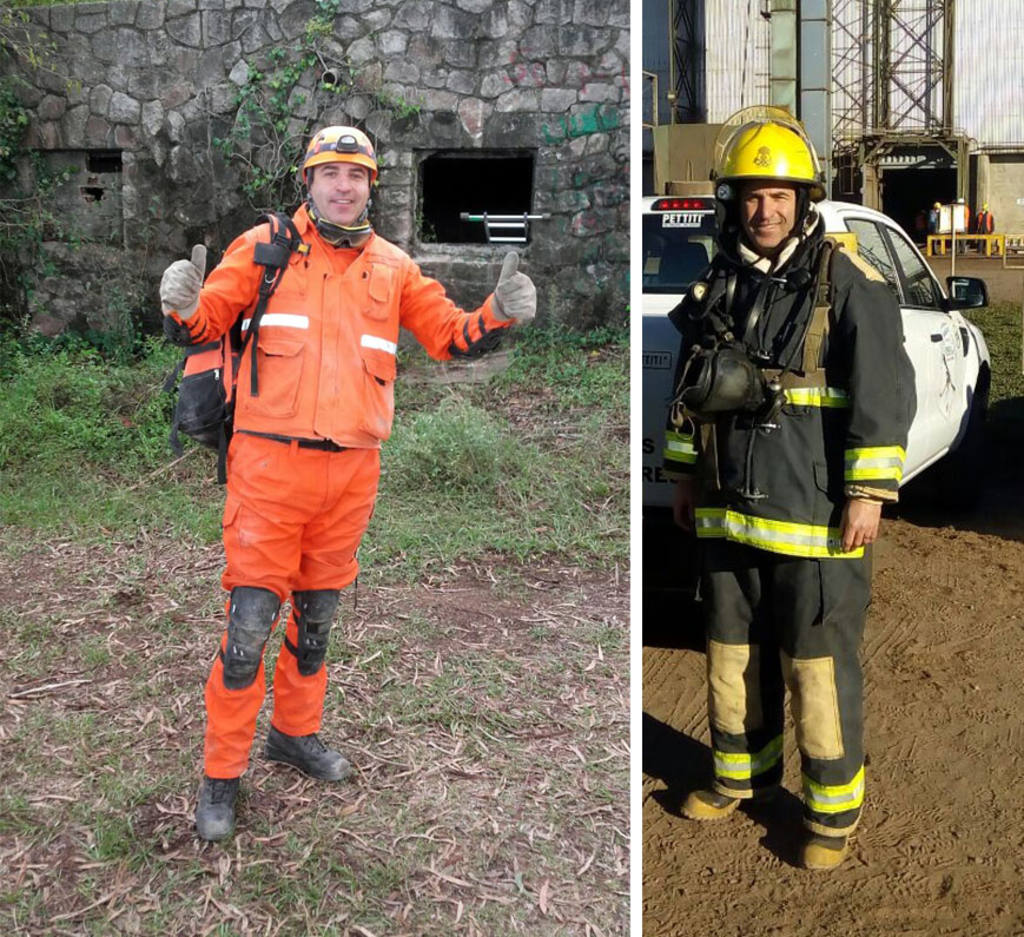 Bombero de Los C�ndores nos representa en el 