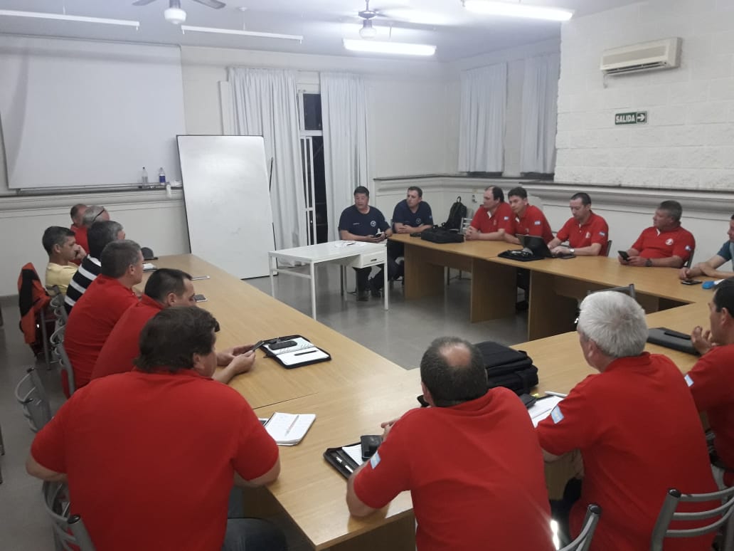 Reuni�n del Departamento Incendios Forestales
