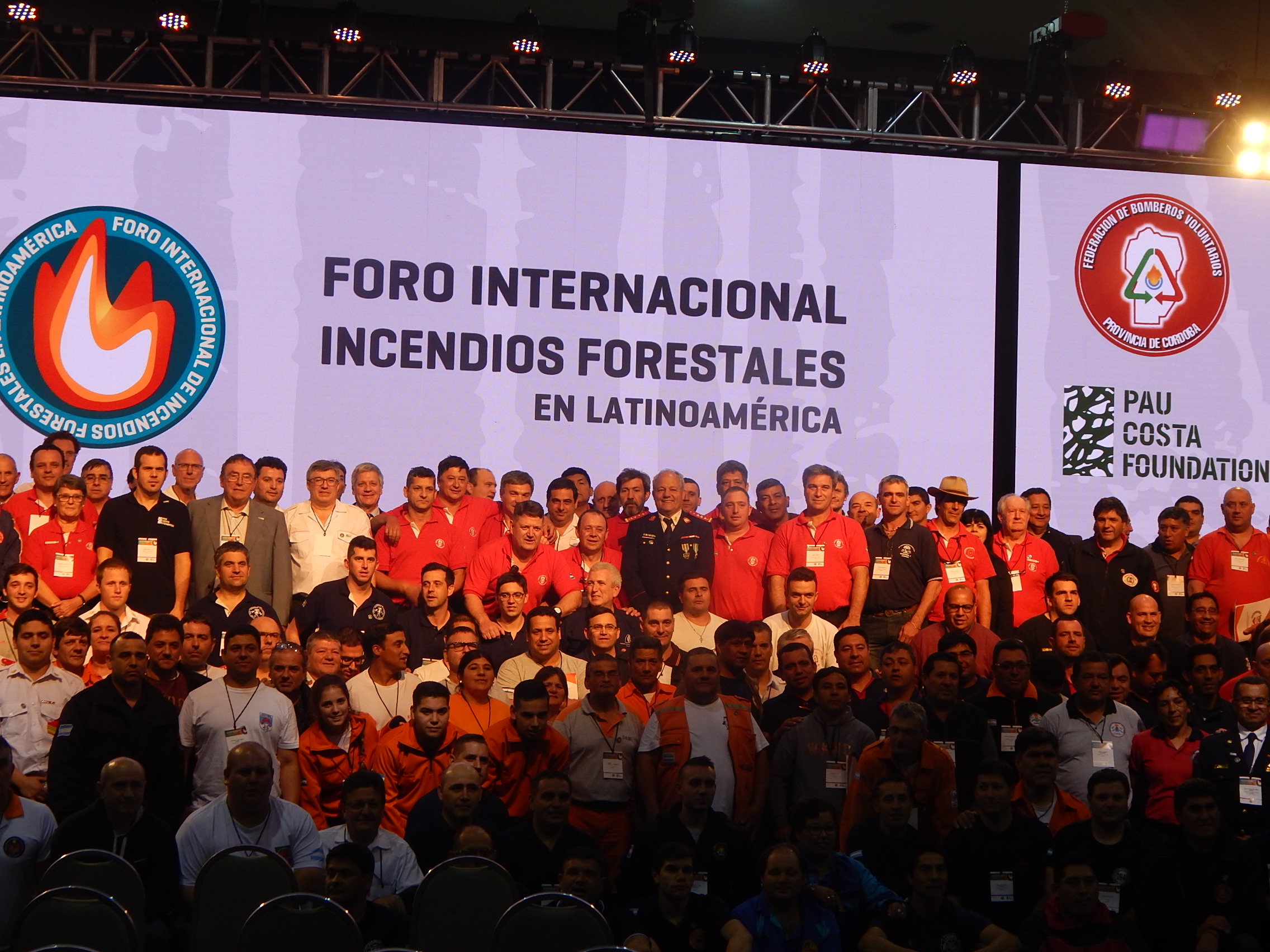 Hicimos realidad el Foro Internacional de Incendios Forestales en Latinoam�rica